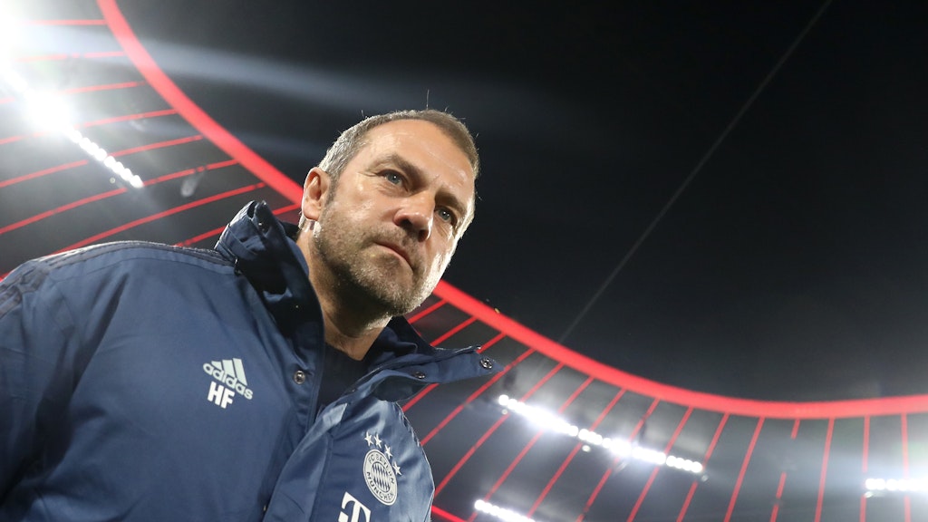 Hansi Flick bleibt Trainer des FC Bayern.