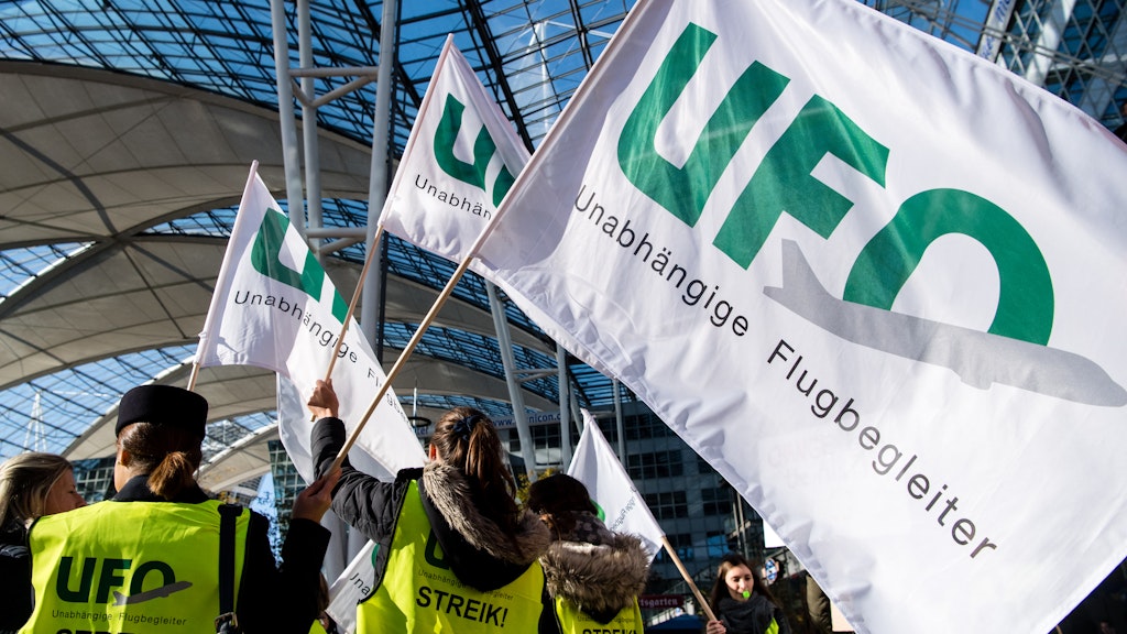 Flugbegleiter der Unabhängigen Flugbegleiter Organisation UFO