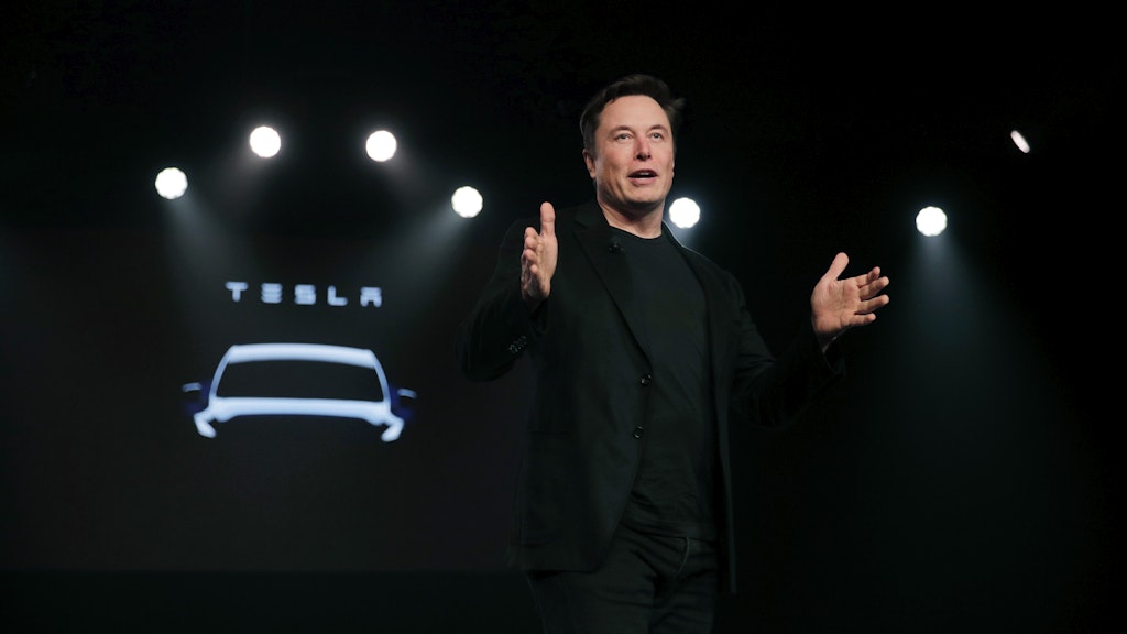 Tesla-Chef Elon Musk ist auch Gründer des Raumfahrtunternehmens SpaceX.