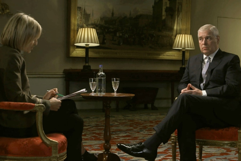 Zur besten Sendezeit: Prinz Andrew stellt sich am Sonnabend in der BBC den Fragen der renommierten Journalistin Emily Maitlis.