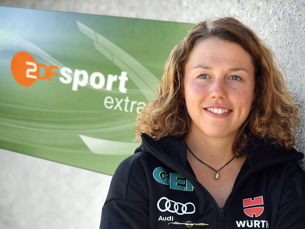 Biathletin Laura Dahlmeier.