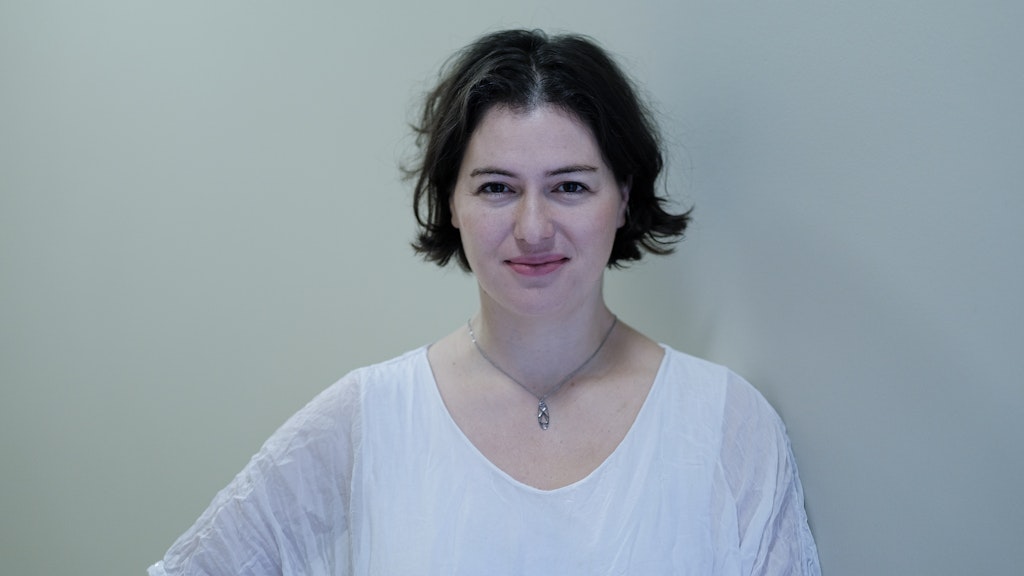 Die Schauspielerin Esther Zimmering