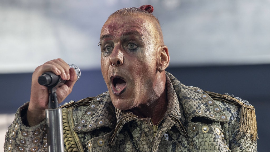 Rammstein-Frontmann Till Lindemann.