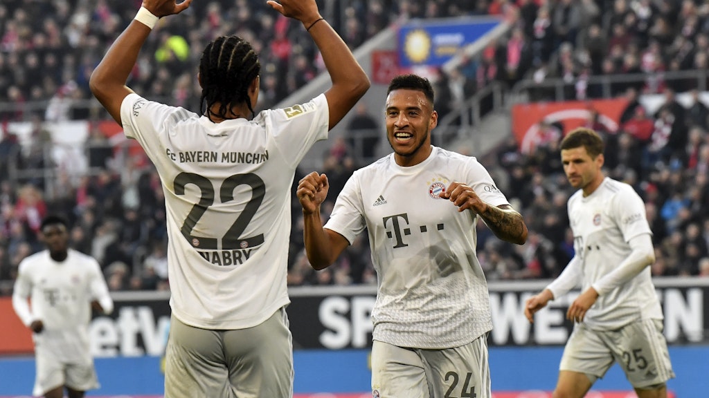 Sergen Gnabry und Corentin Tolisso trafen beide für den FCB in Düsseldrof. 