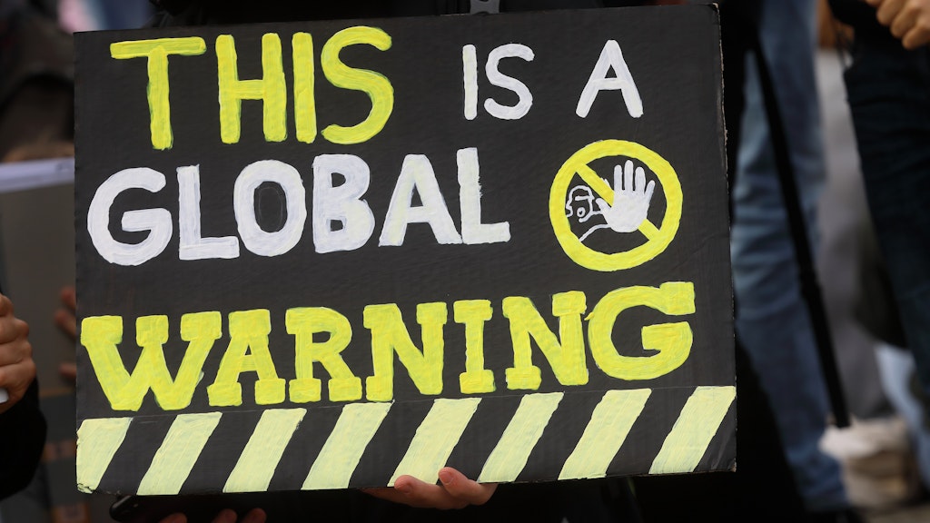 Eine globale Warnung: Die Konzentration klimaschädlicher Treibhausgase in der Atmosphäre nimmt weiter bedrohlich zu.
