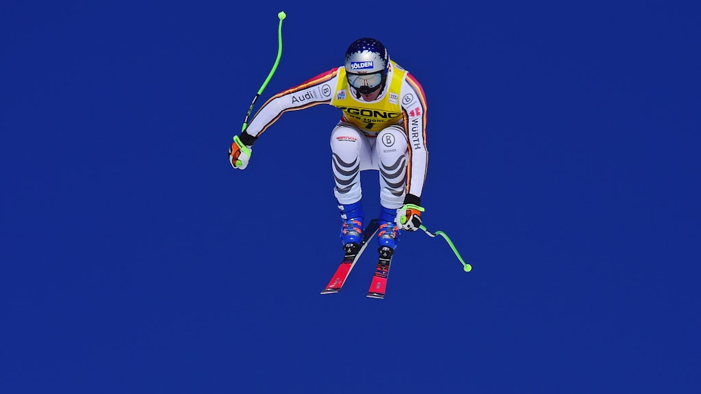 Thomas Dreßen beim Weltcup in Lake Louis.