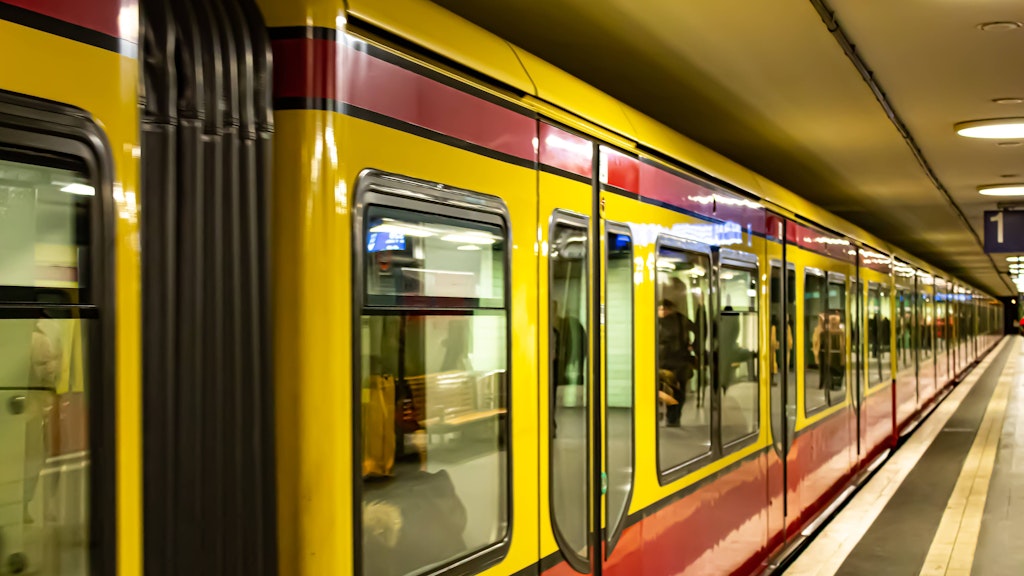 S-Bahn in Berlin.