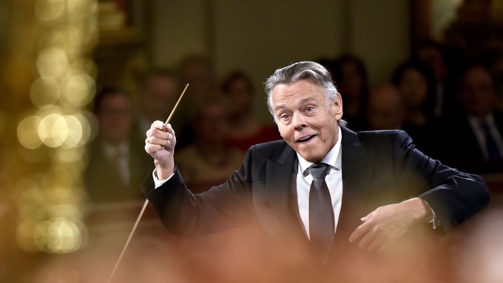 Der Dirigent Mariss Jansons (1943-2019).