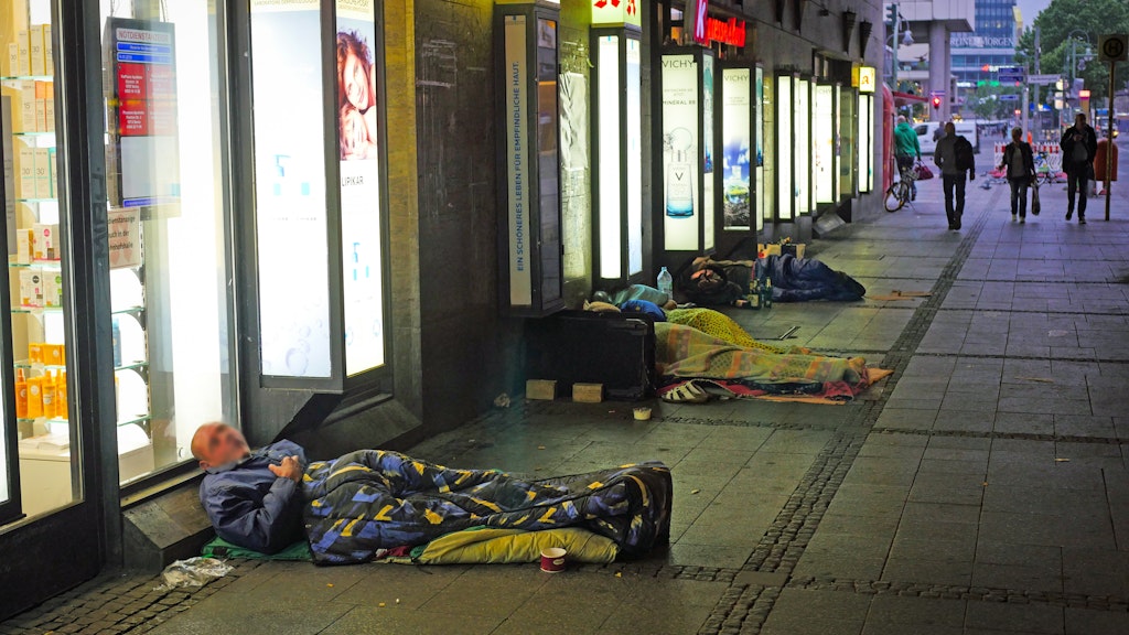 Seit Anfang November kümmert sich wieder die Kältehilfe in Berlin um Obdachlose