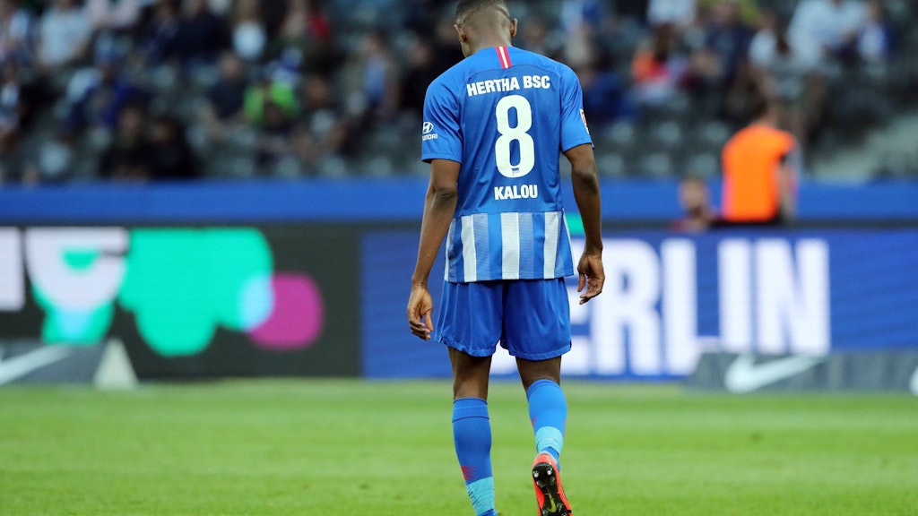 Salomon Kalou kehrt Hertha BSC den Rücken.