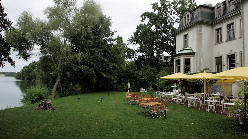Fundort der menschlichen Überreste ist das Gartengrundstück der Villa Kellermann.