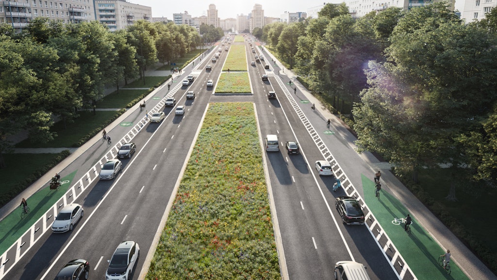 Die Debatte, was mit dem Mittelstreifen der Karl-Marx-Allee geschehen soll, geht weiter.