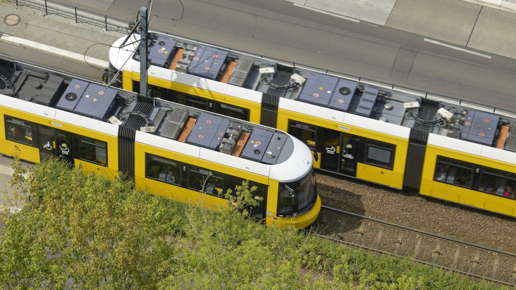 In den ersten zehn Monaten des Jahres 2019 fielen 4 Prozent der Berliner Trams aus.