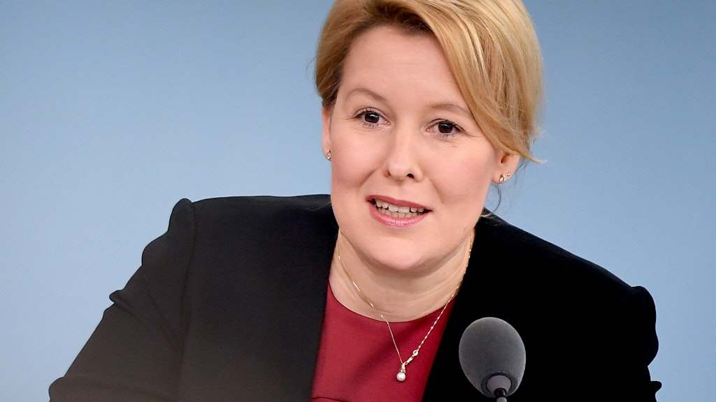 Franziska Giffey.