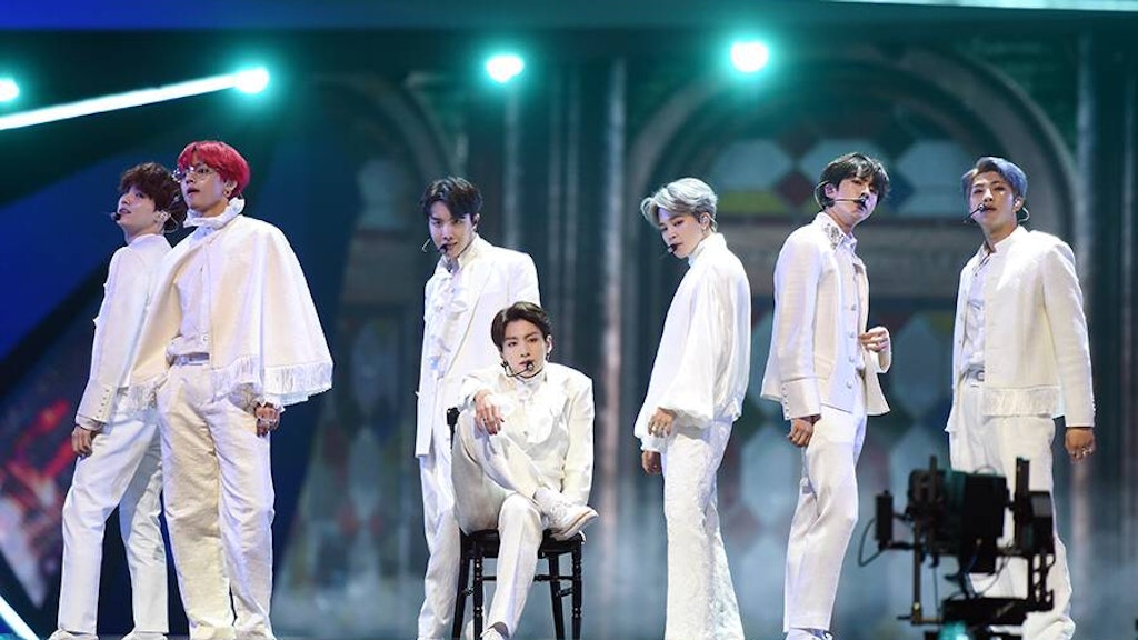 Die südkoreanische Boygroup Bangtan Boys.