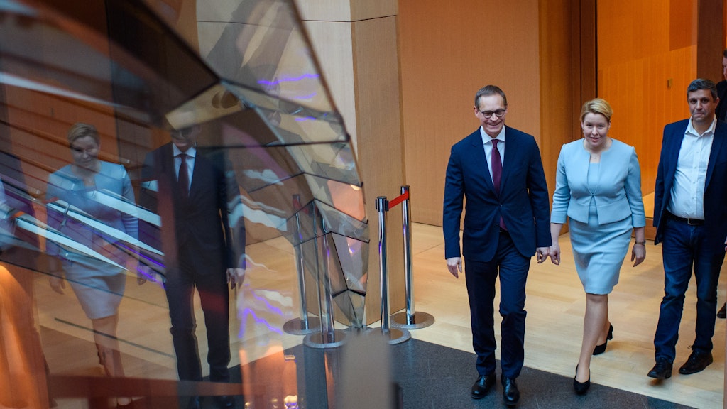 Michael Müller könnte in die Bundespolitik wechseln. Franziska Giffey und Raed Saleh wollen gemeinsam den SPD-Landesverband führen.