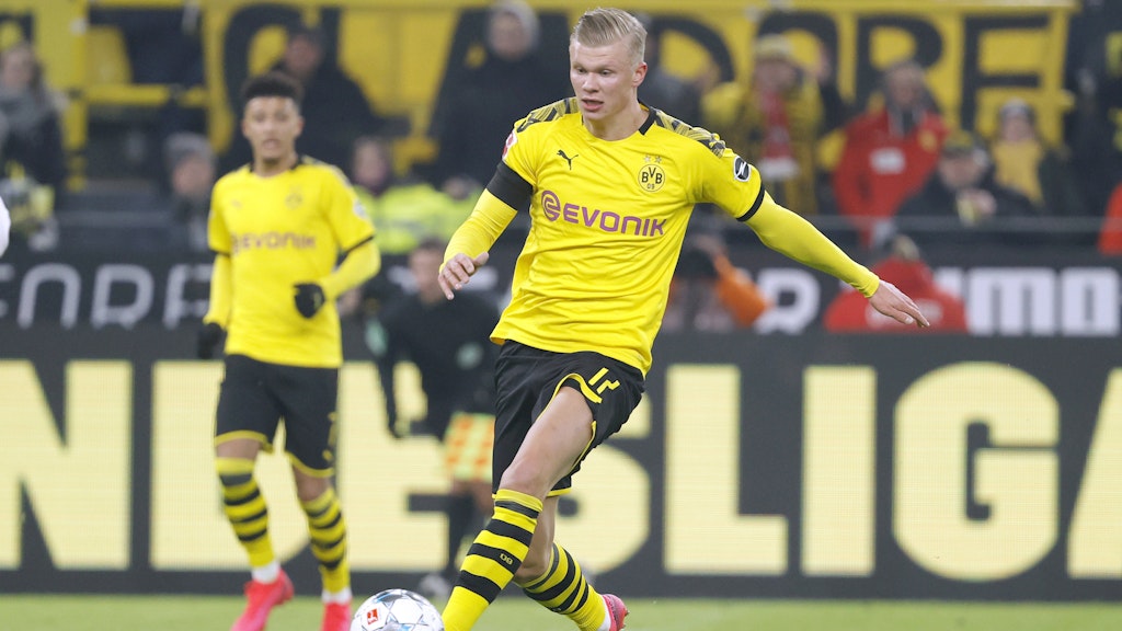 Erling Haaland erzielte in zwei Bundesliga-Kurzeinsätzen fünf Tore.
