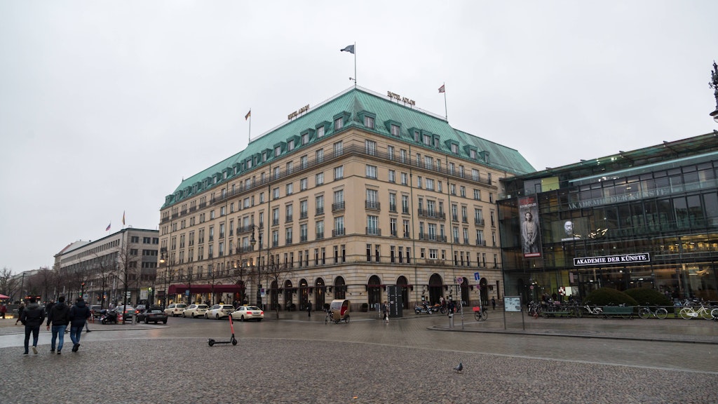 Das bekannteste Hotel Deutschlands, das Adlon in Berlin. 