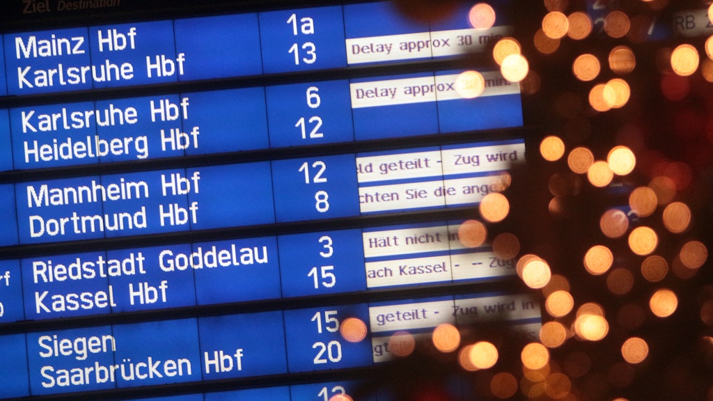 Zug zu spät? Start-ups helfen, Geld zurück zubekommen.