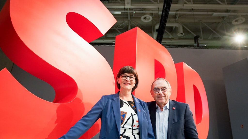 „Den extremen Wertzuwachs von Grund und Boden abschöpfen“: Norbert Walter-Borjans und Saskia Esken stehen zu ihrem Steuervorschlag.