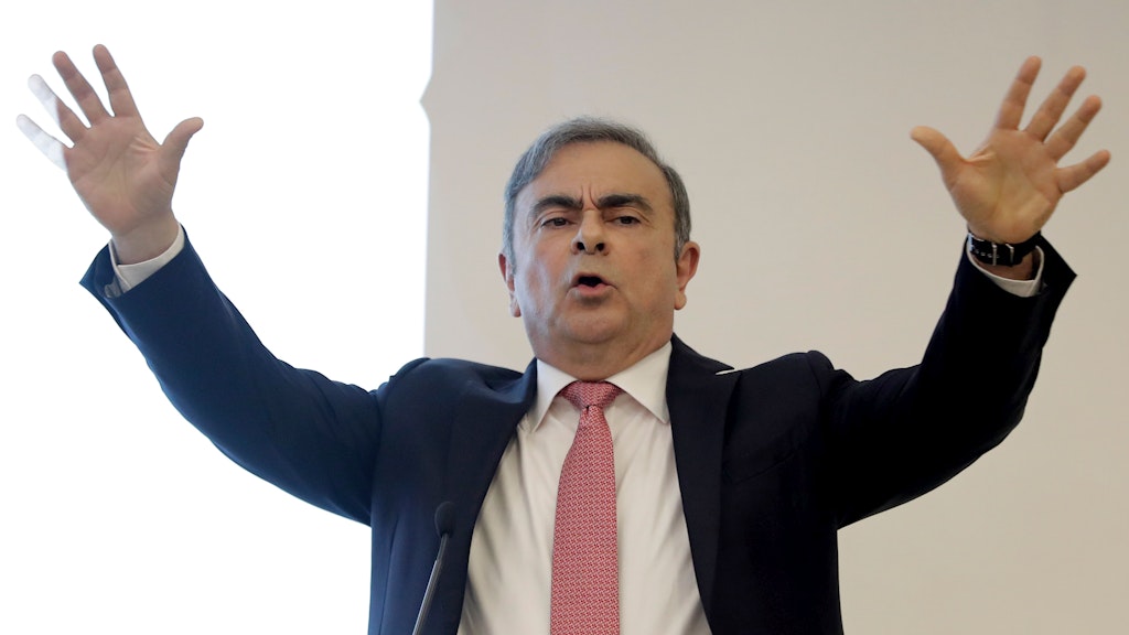 Ist mit der Welt unzufrieden: Carlos Ghosn