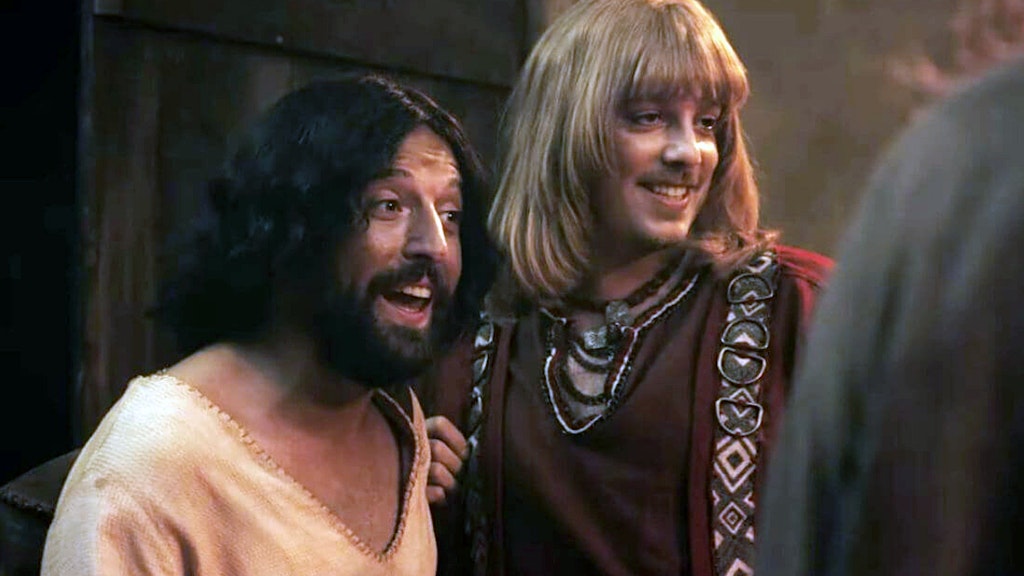 Jesus-Film von Porta dos Fundos: Gregório Duvivier als Jesus (links) und Fábio Porchat als Orlando.
