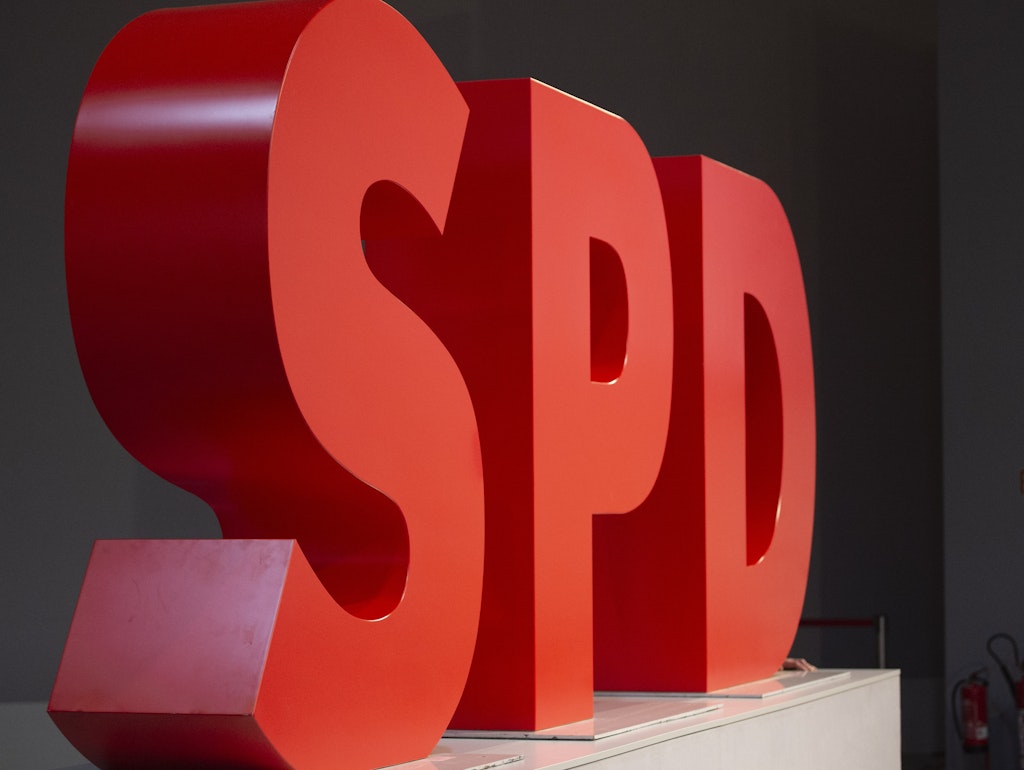 Ein SPD-Logo (Symbolfoto).