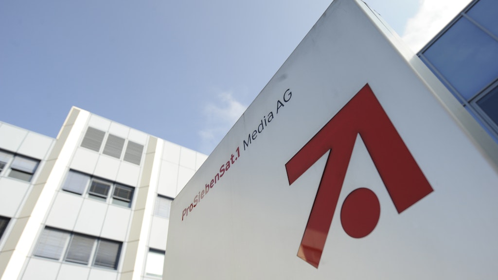 Das Konzern-Logo der Pro Sieben Sat.1 Media AG.