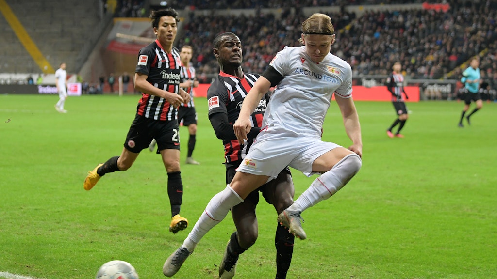 Julian Ryerson überzeugte beim 2:1-Sieg des 1. FC Union in Frankfurt.