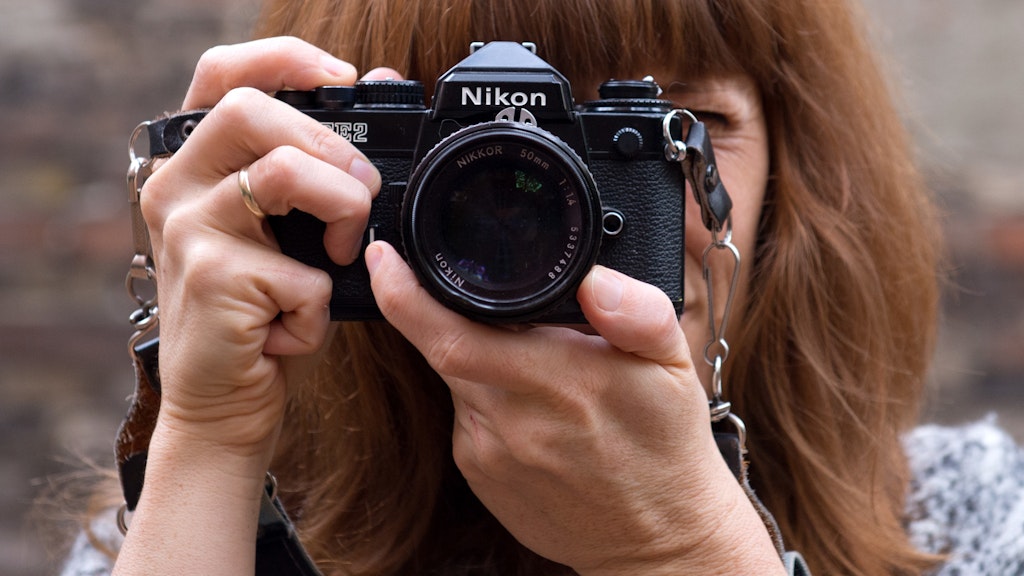 Mit analogen Kameras entschleunigt man das Fotografieren.