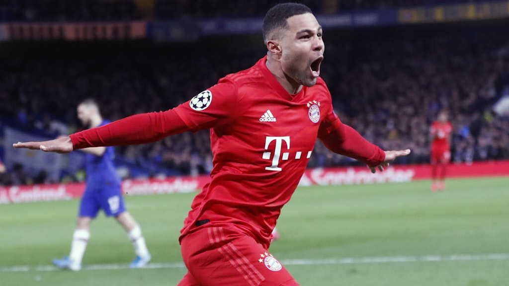 Serge Gnabry scheint ein Spezialist für Londoner Großklubs zu sein.