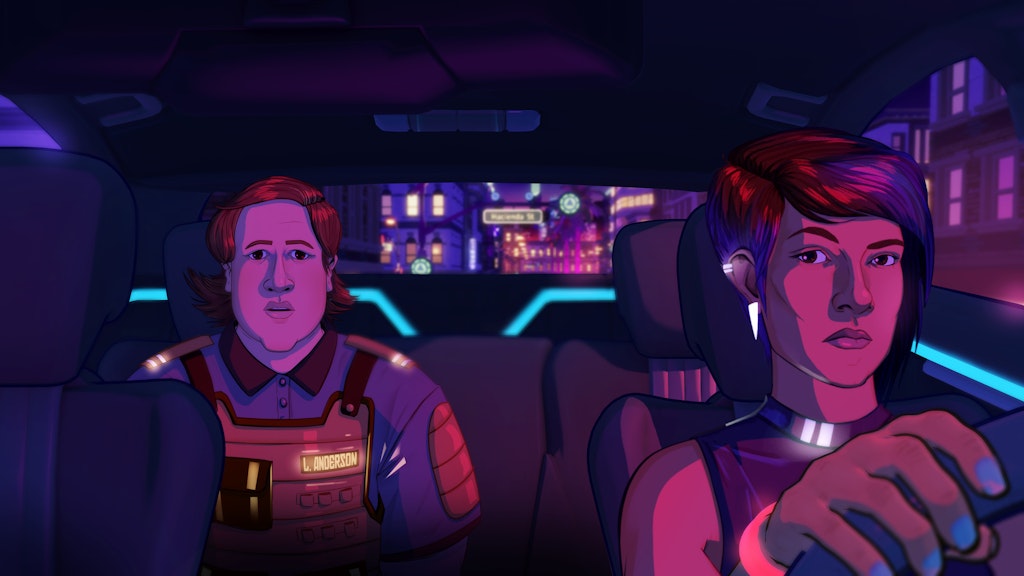 Spannende Gespräche, anstrengende Gespräche, absurde Gespräche? Spieler von «Neo Cab» haben sie alle.