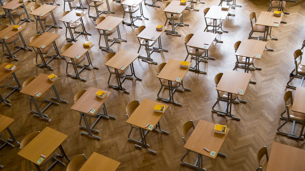 95 Prozent der Berliner Schulen wollen die Abiturprüfungen noch nicht verschieben.
