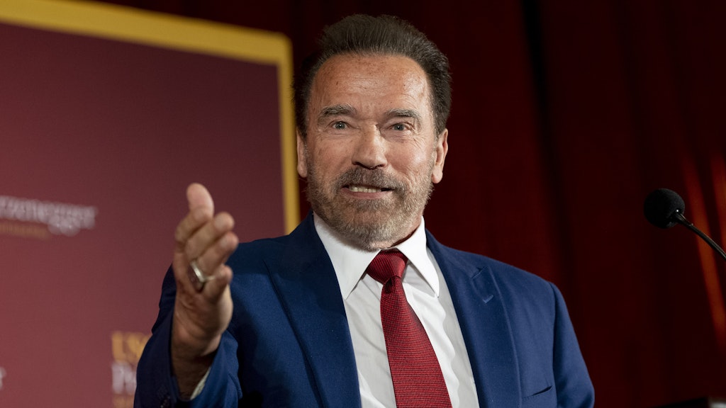 Schauspieler und Ex-Gouverneur von Kalifornien - Arnold Schwarzenegger.