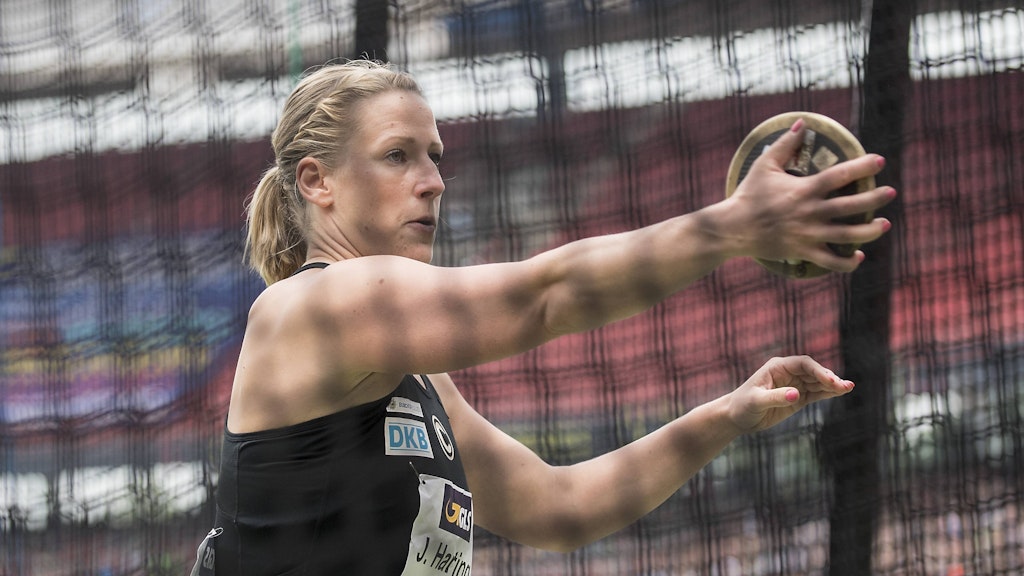 Arbeitet an ihrem Comeback nach der Schwangerschaft: Julia Harting.