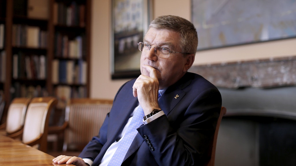 IOC-Präsident Thomas Bach.