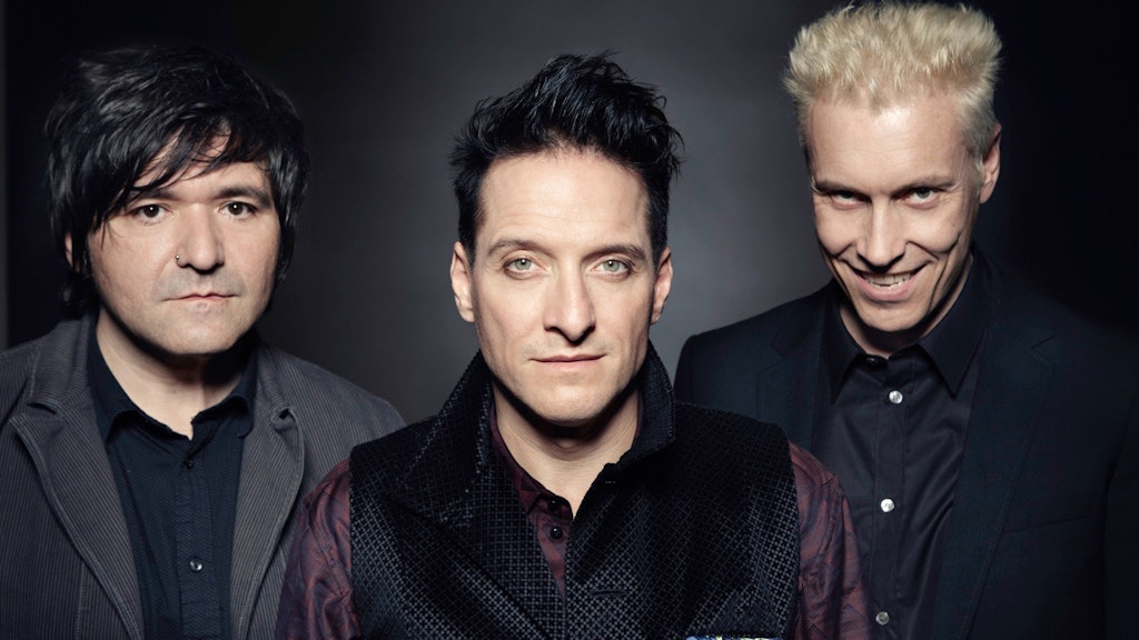 Die Punktband Die Ärzte (Rod Gonzalez, Bela B und Farin Urlaub).