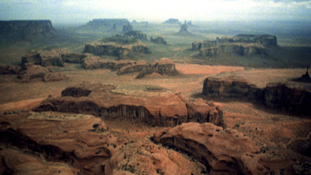 Ein Bild aus Godfrey Reggios Film „Koyaanisqatsi“ 