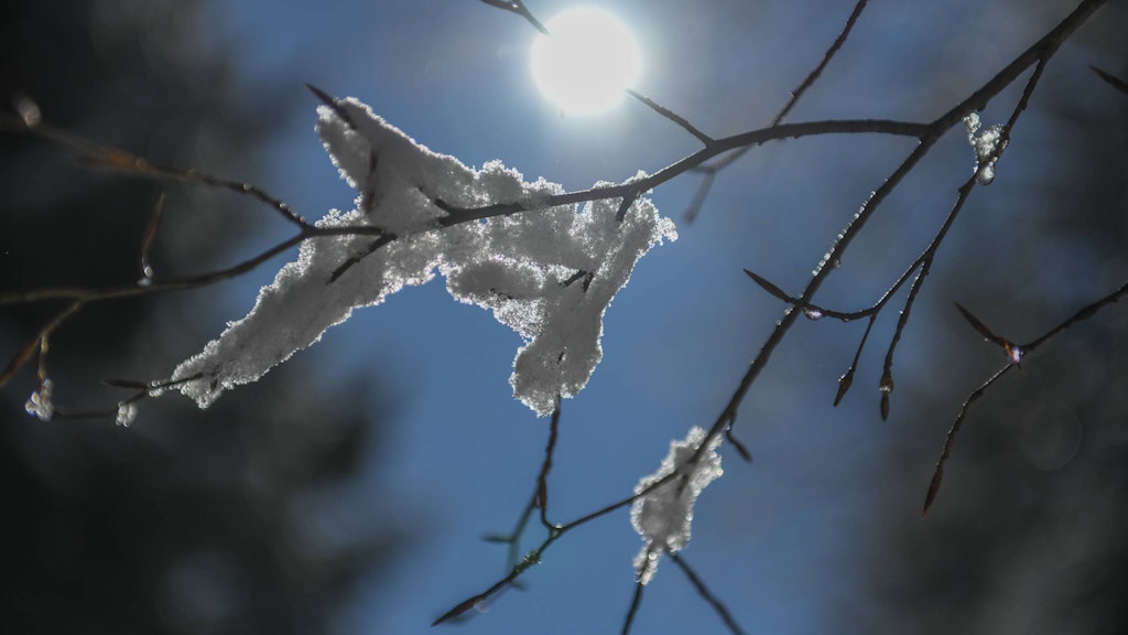 Der Winter kehrt am Wochenende zurück.
