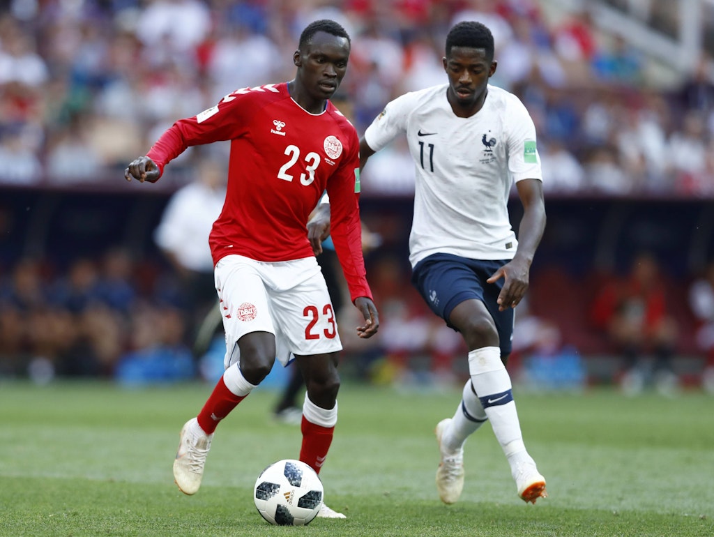 Pione Sisto (l.) spielt in Spanien für Celta Vigo.