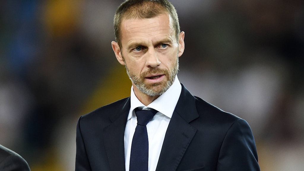 UEFA-Präsident Aleksander Ceferin.