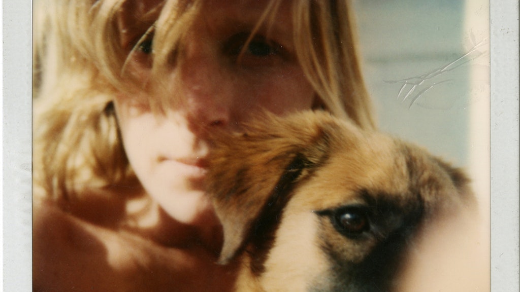 Selbstporträt mit Hund