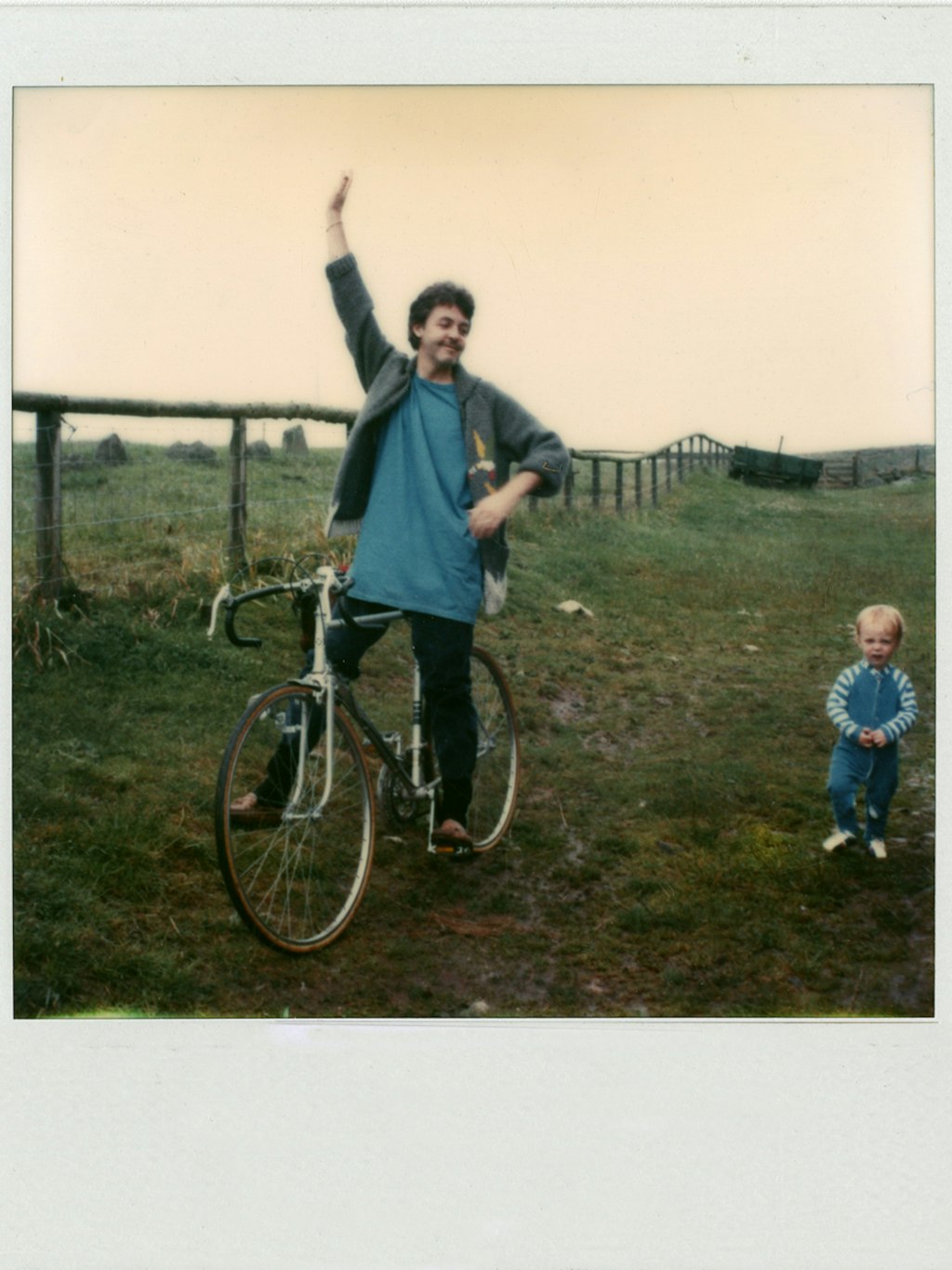 Paul McCartney mit Sohn James