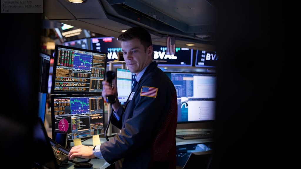 Händler an der Wall Street.