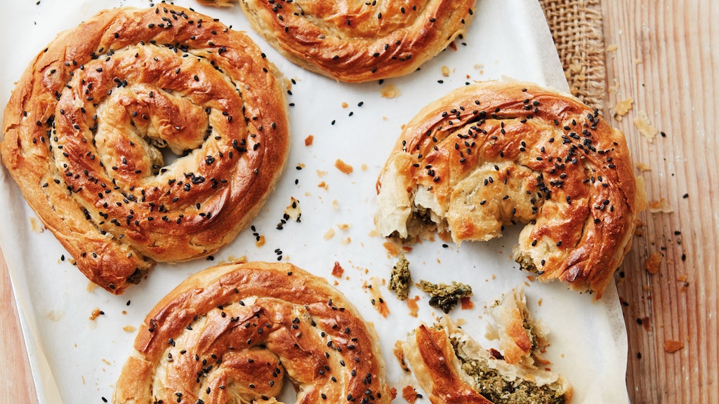 Zum Reinbeißen: Miss McGlynns leckere Schnecken mit Ziegen-Frischkäse.