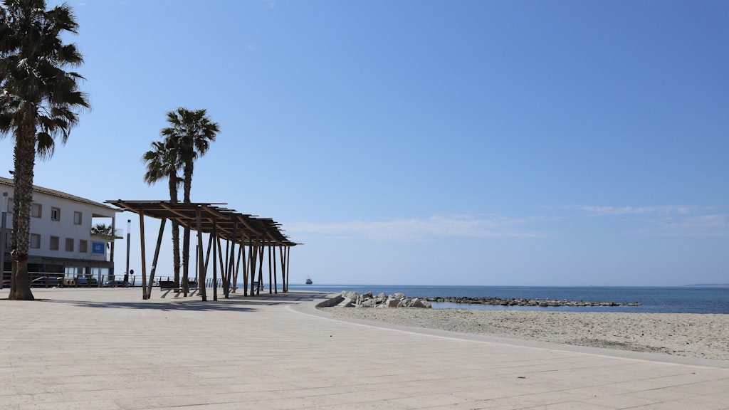 Der Strand von Es Molinar.