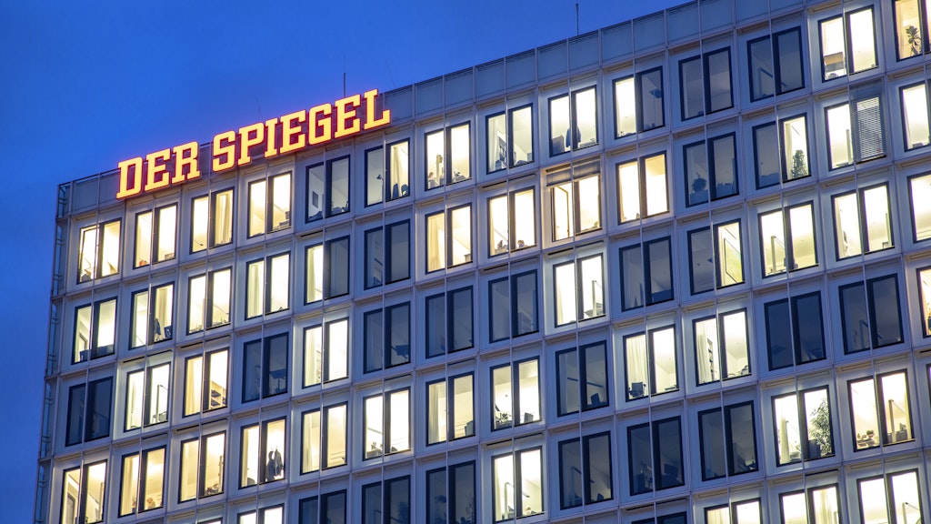 Das „Spiegel“-Verlagshaus an der Ericusspitze.