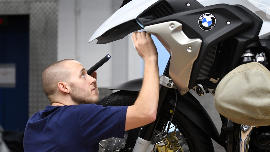Das BMW-Werk in Berlin-Spandau.