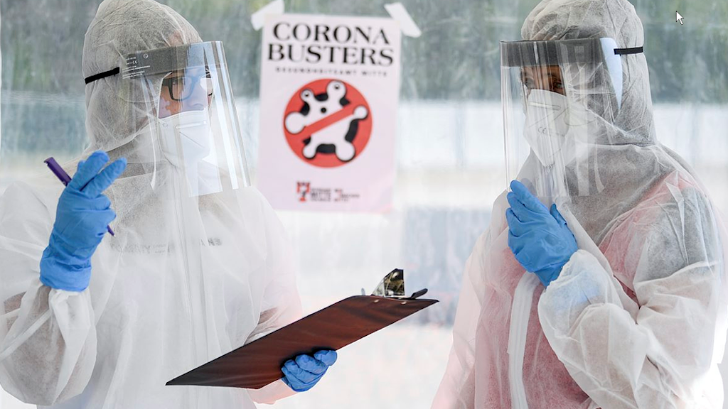 In Mitte kann man sich jetzt auf Corona testen lassen. 