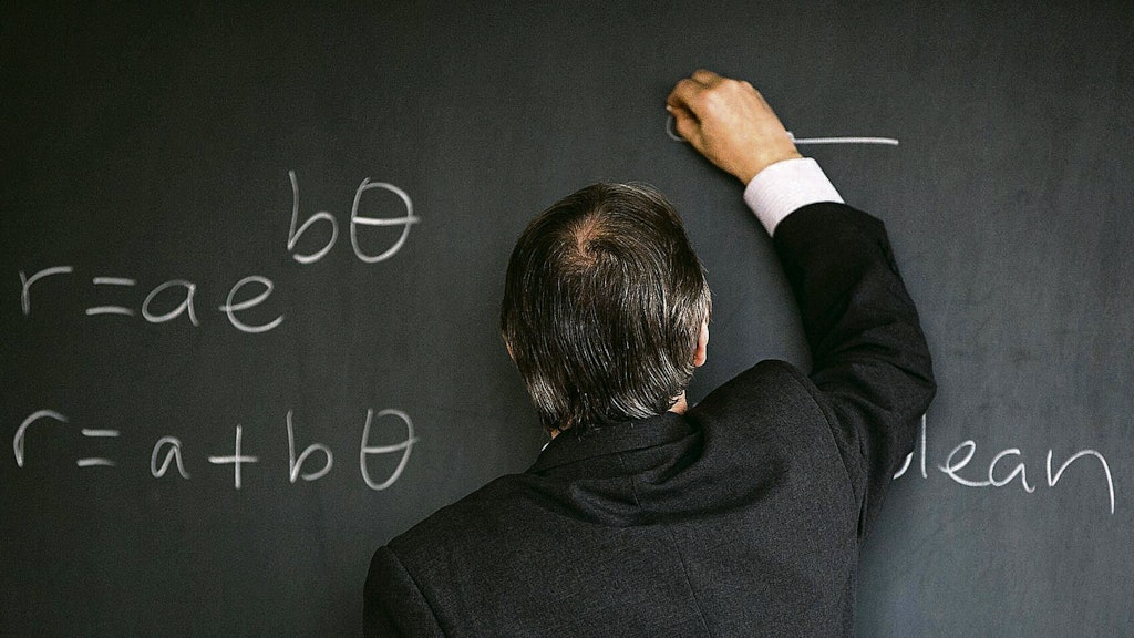Die Logik der Mathematik ist ein großes Thema für die Wissenschaft.